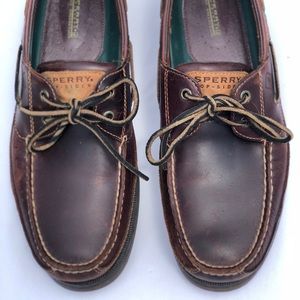 Men’s leather Sperry Topsiders Mako collection